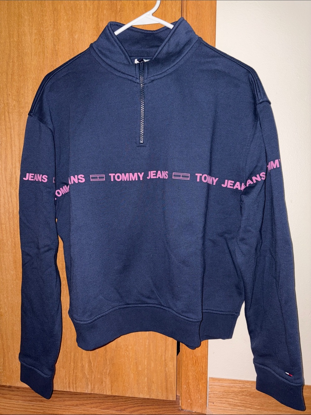 Tommy Hilfiger Cropped Pullover Quarter Zip